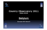 BIC Observatory 2011 - Belgium