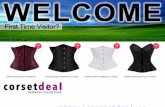 Branded steampunk overbust corset