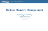 Sedna XML Database: Memory Management
