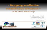 ICVR2013 Workshop: Designing an effective rehabilitation simulation