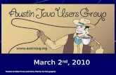 March 2nd, 2010 Thanks to Mike Perez and Chris Ritchie for ...