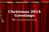 Christmas 2014 greetings