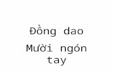 Mầm non Saigon academy - Đồng dao 10 ngón tay