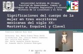 Significaciones del cuerpo de la mujer en tres escritoras mexicanas del siglo xx mastretta, esquivel y clavel