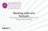 SCC2013 - Working with arts festivals - Donna Renney