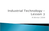 Year 10 Engineering - Lesson 3 - Industrial Technology
