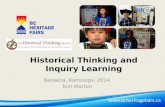 Historical Thinking and Inquiry Learning (Kamloops,  2014)