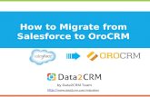 How to Migrate Salesforce to OroCRM Automatedly