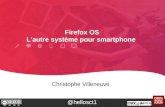 Firefox OS - l'autre système pour smartphone