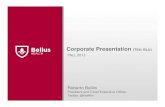 Bellus corporate presentation fall final