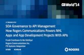 SOA Governance to API Management: How Rogers Communications Powers NHL Apps and App Development Projects With APIs