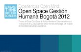 Experiencias Open Mind Open Space gestion humana Bogota 2012