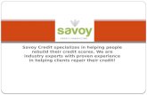 Savoy credit - Credit Tips