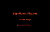 Significant Figures Made Easy (fixed version)