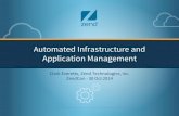 Automated Infrastructure and Application Management