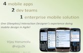Enterprise Mobile UX Designing in Agile