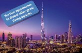 Service Apartments in Dubai offer Great Living Options