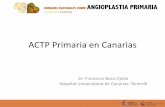 La ACTP Primaria en Canarias - Dr. Francisco Bosa Ojeda