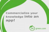 Commercialize your knowledge into an app (WUR Bleiswijk)