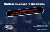 Probability Studies of Nuclear Accidents are Flawed - here's why.
