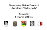 Narodowy dzie„ pami™ci ¼olnierzy wykl™tych (Danuta i Zbigniew Kaszlejowie -  )
