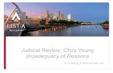 Judicial Review for Inadequacy of Reasons