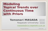 Modeling Topical Trends over Continuous Time with Priors