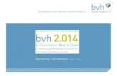 bvh 2.014 - Sponsoring und Aussteller-Informationen
