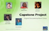 Capstone Project Module Summer 2014