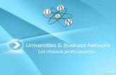 UBN: Les réseaux sociaux