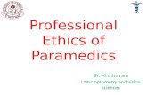 ethics of paramedics