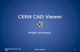CERN CAD Viewer Project Sumary