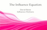 The Influence Equation - Pecha Kucha