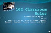 Rules For Class