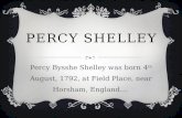 Percy shelley.