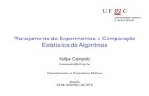 Planejamento de Experimentos e Comparação Estatística de Algoritmos