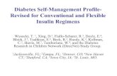 Diabetes Self-Management Profile-Revised for Conventional and ...