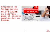 Propuesta de Soluciones Unificadas de Vodafone para el cliente empresarial en España - Mercadillo Tecnológico de Los Llanos de Aridane
