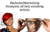 Website marketing analysis
