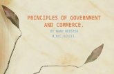 Principles of government and commerce.
