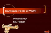 Kamikaze Pilots Of Wwii