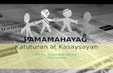 Pamamahayag   report ko