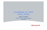 Stan Tomko, Corporate F&T and Technology Manager, Honeywell - AutoBank for SAP Case Study