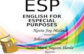 ESP (Course Design and skills and strategies)