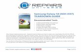 Samsung Galaxy S4 SGH-i337 Teardown Repair Guide