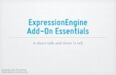 ExpressionEngine Add-on Essentials