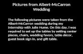 Cv albert-mc carron wedding