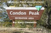 Geology Assignment - Condon Peak