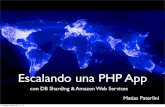 2013 - Matías Paterlini: Escalando PHP con sharding y Amazon Web Services