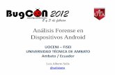 Analisis forense en dispositivos android
